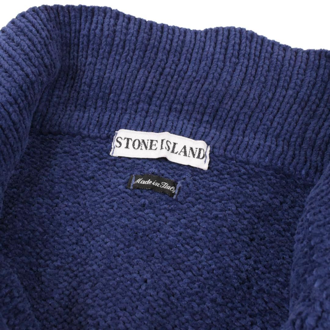 1997ss STONE ISLAND CHENILLE KNIT JUMPER - メルカリ