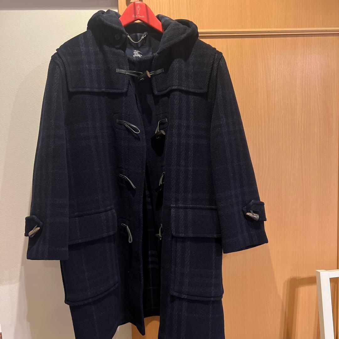 BURBERRY ネイビー ダッフルコートの通販はau PAY マーケット - 輸入