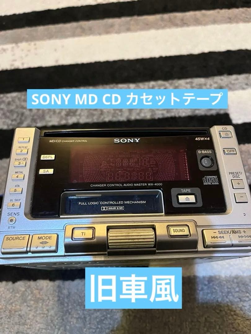 SONY WX-4000 CD MD カセットデッキ - メルカリ