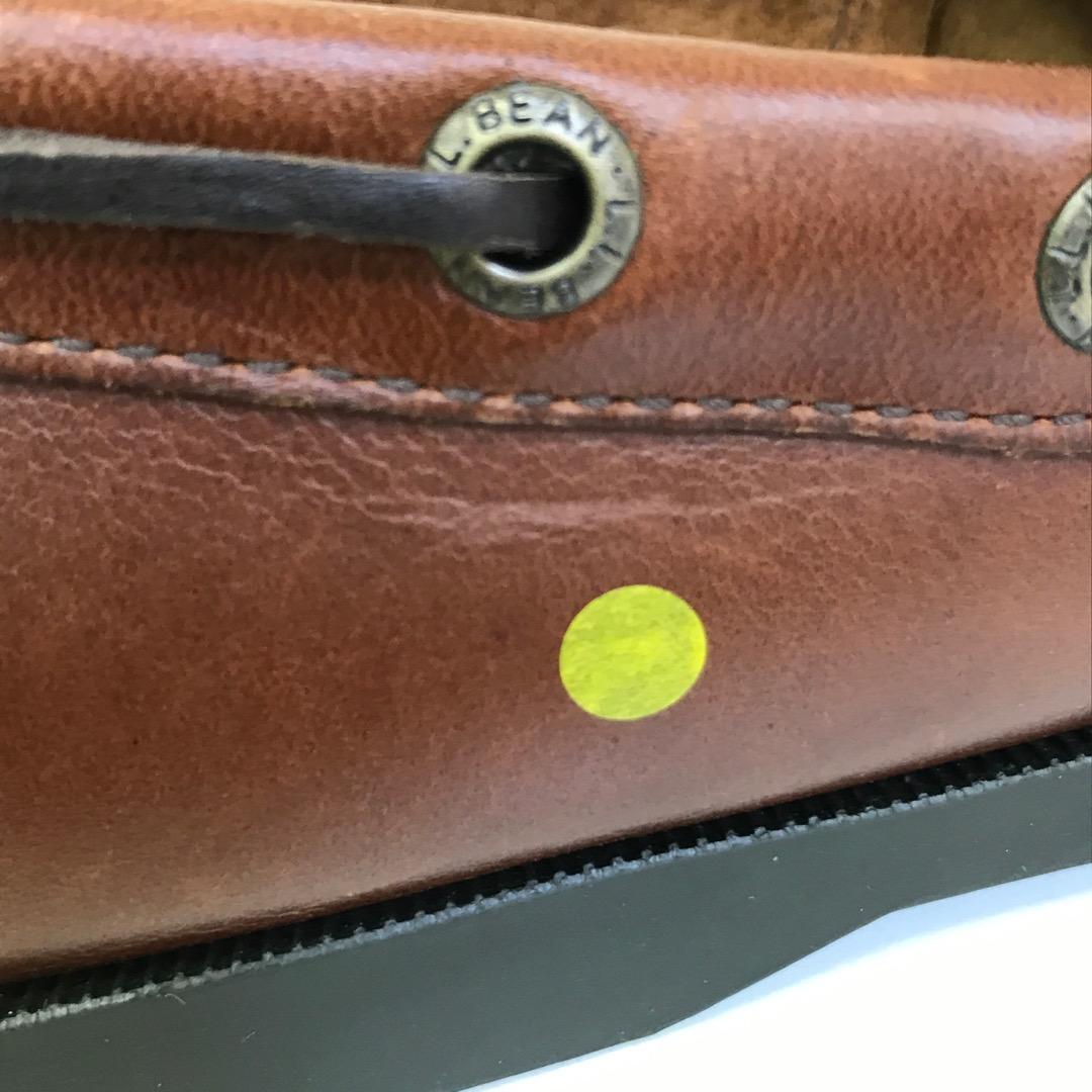 未使用 L.L.Bean カスコベイボートモック デッキシューズ 7h D幅