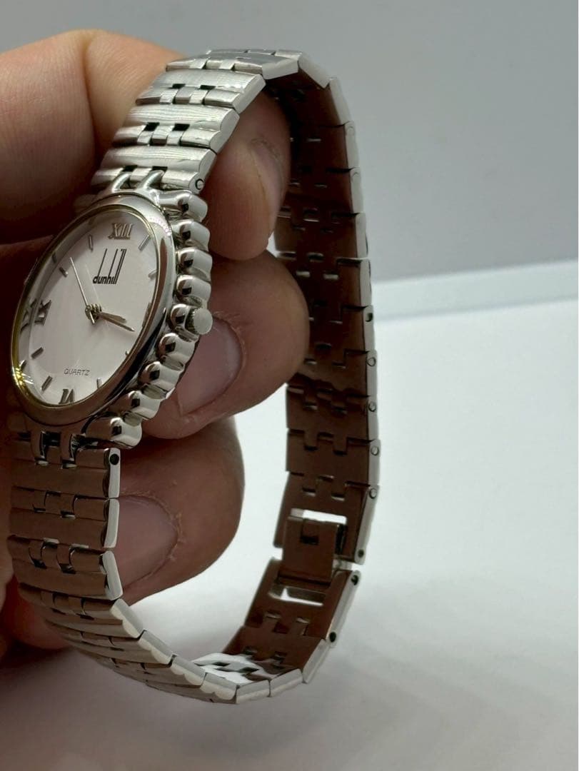 ダンヒル 腕時計 ローマ ホワイト文字盤 アンティーク