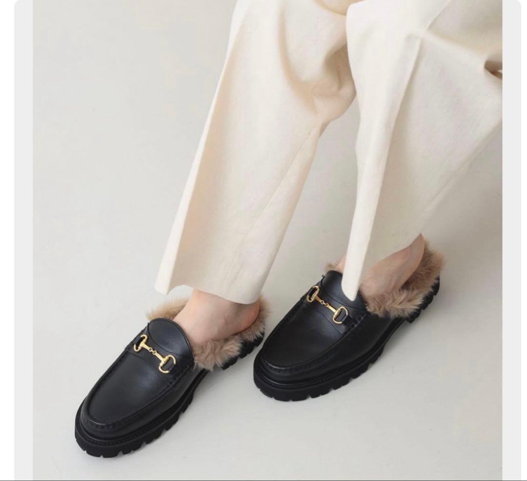 専用⭐︎ローファー CAMINANDO/カミナンド　ファー　ビットミュール CAMINANDO(カミナンド)のビットモカシンミュールローファー通販