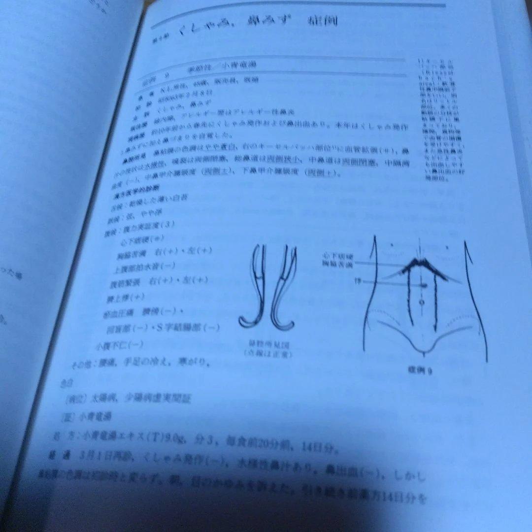 漢方治療 【アレルギー性鼻炎、アトピー性皮膚炎、小児喘息】証〉のた