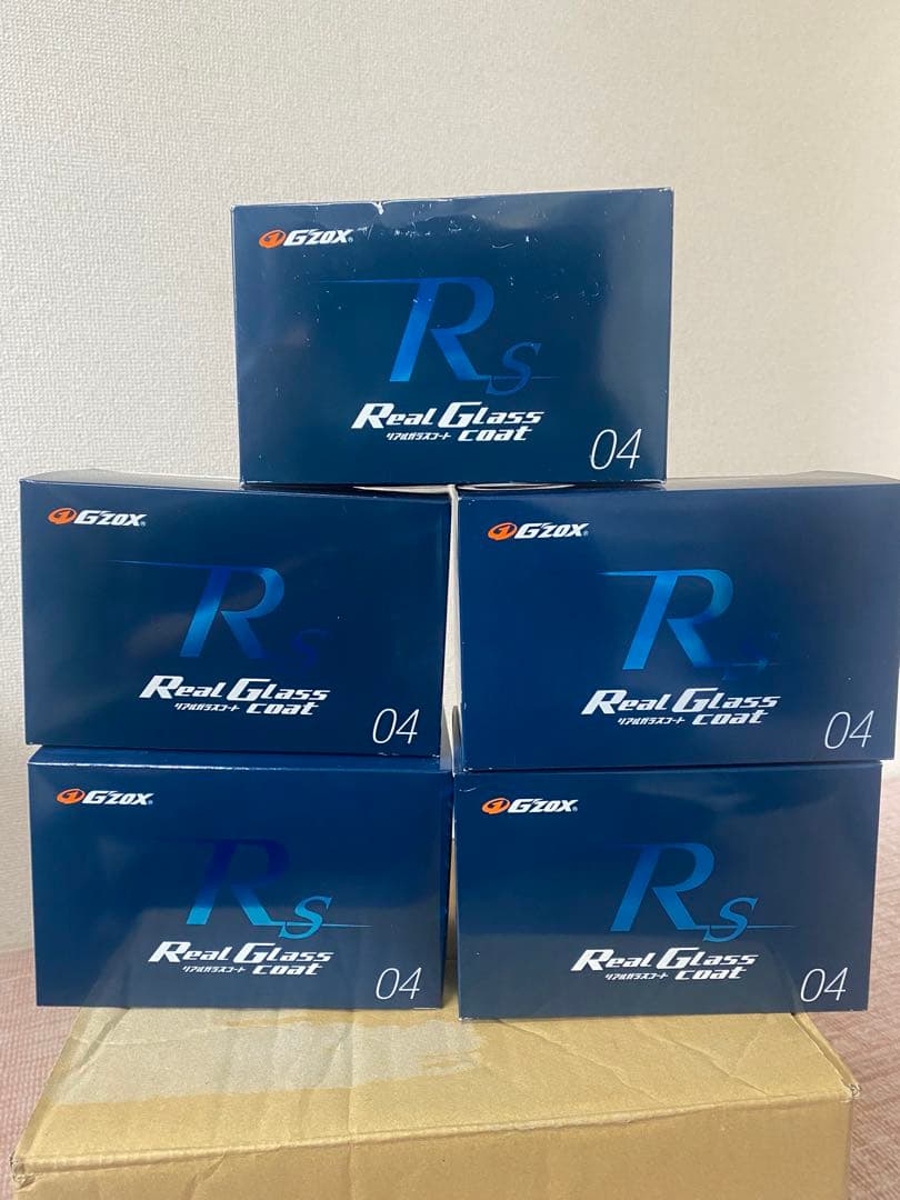G'ZOX Real Glass Coat Rs 04 5個セット G'ZOX リアルガラスコート 5個セット - メルカリ