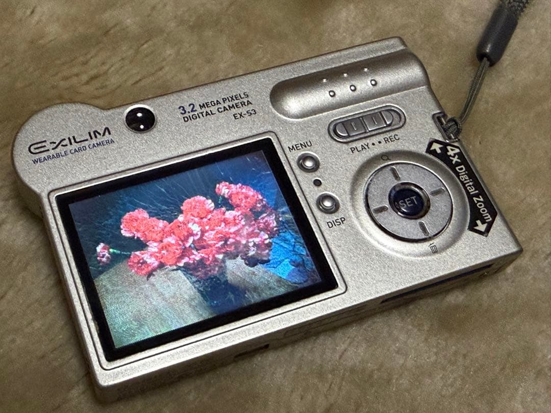 動作確認済】カシオ EXILIM EX-S3 充電クレードル付 - メルカリ