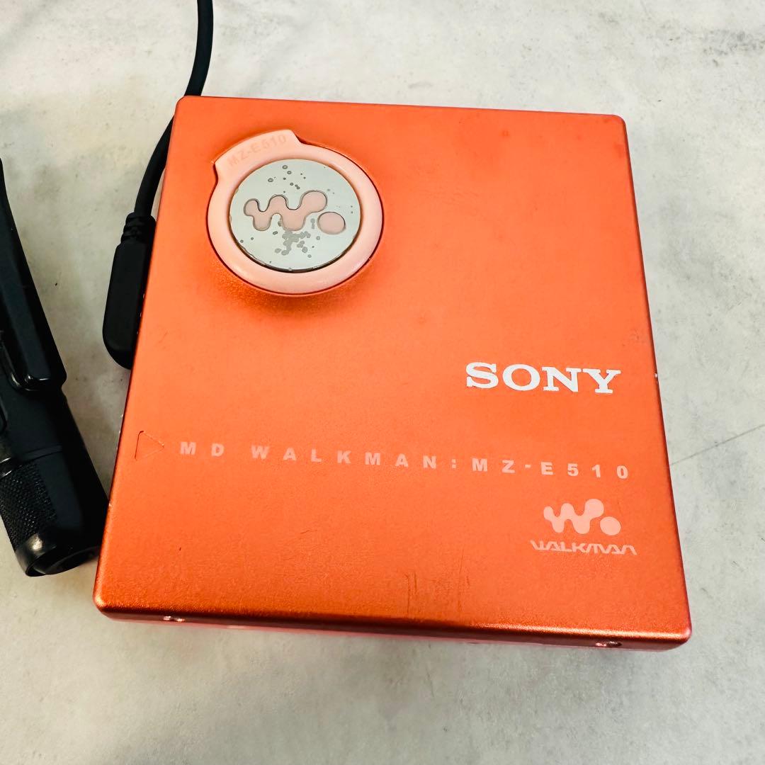 ジャンク SONY MZ-E510ポータブルMDプレーヤー - メルカリ