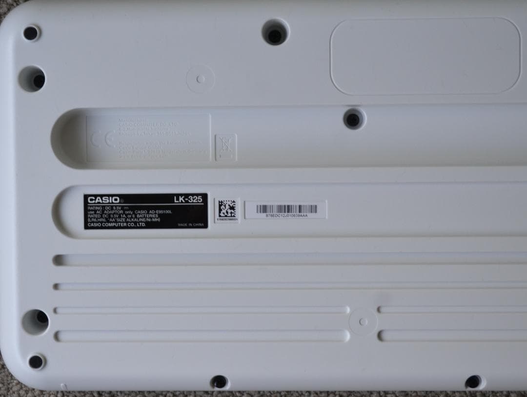 ソバコ様専用2022年CASIO 光ナビゲーションキーボード LK-325 光