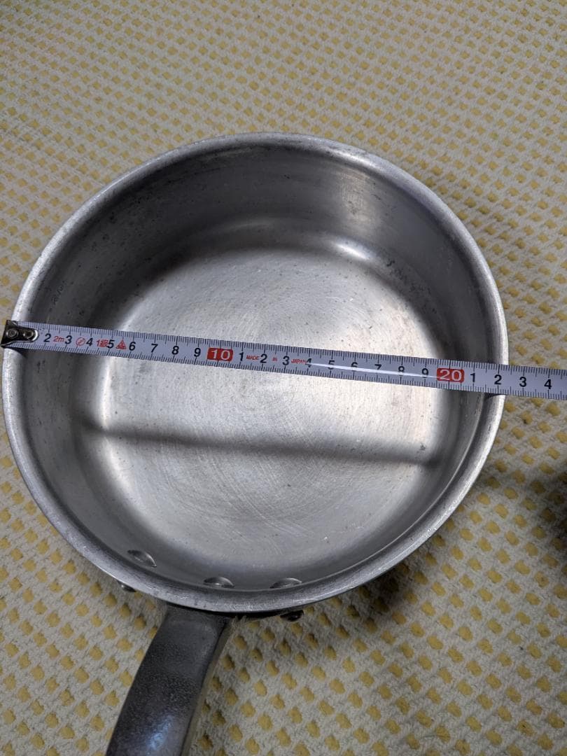 業務用 アルミ片手鍋 3点セット