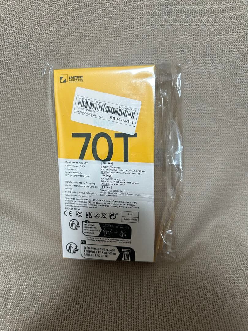 realme 70T スマートフォン本体 Amazon | realme Note 70T 4Gスマートフォン 4+128GB、SIM フリー