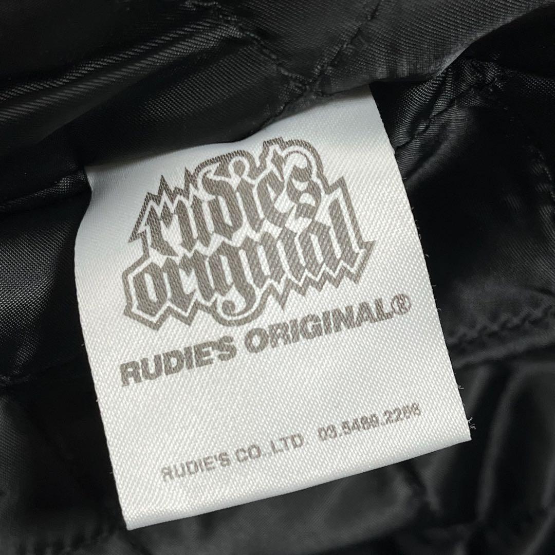 Rudies ルーディーズ スタジャン モノトーン レザー ウール - メルカリ