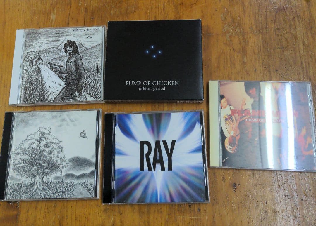BUMP OF CHICKEN CD 5枚 まとめ売り - メルカリ
