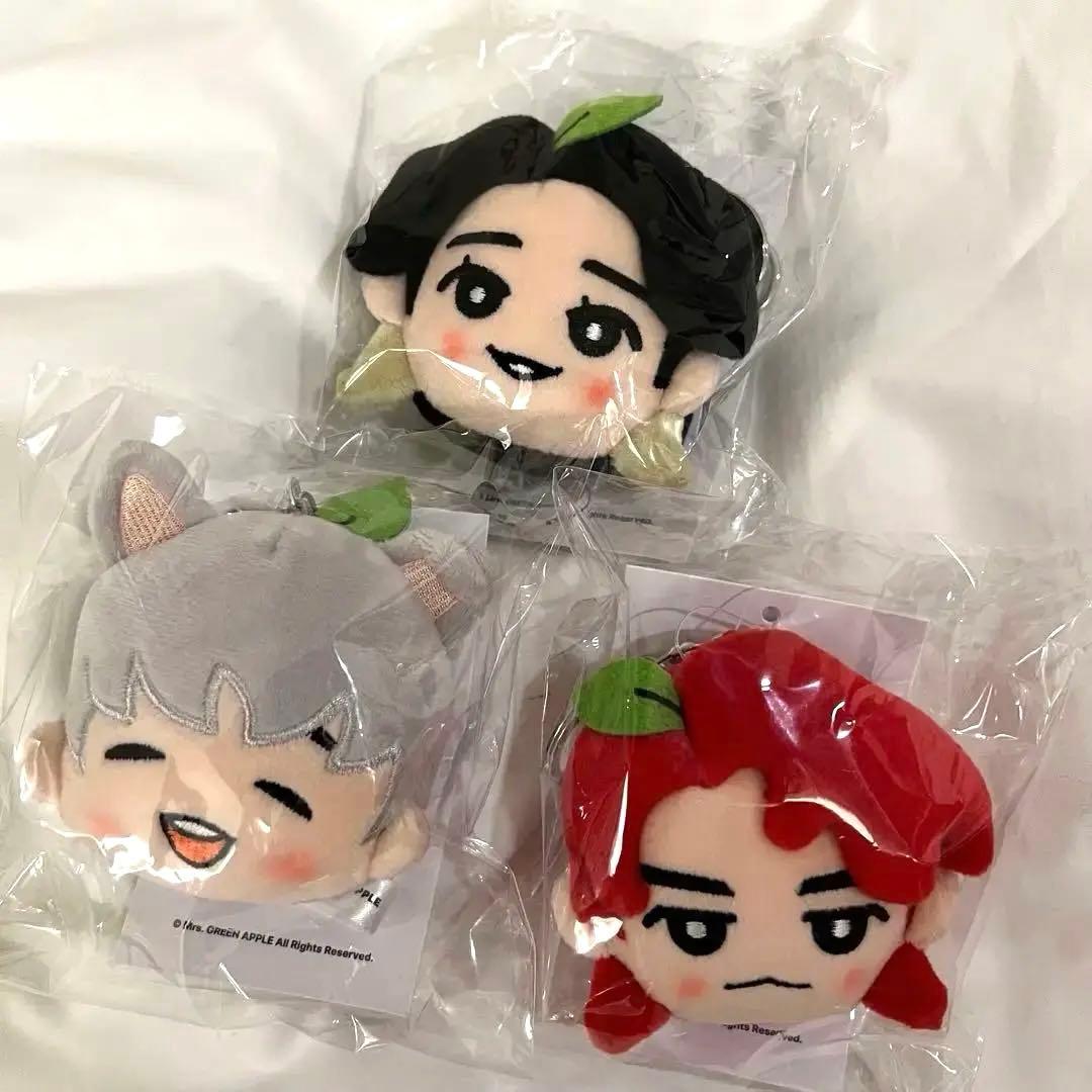 Mrs.GreenApple ミセス韓国ソウルコン プラッシュキーリング3セット