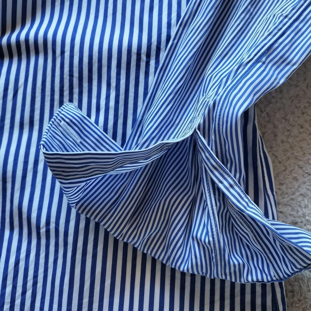 試着のみプレイコムデギャルソン青山限定 ストライプシャツL play comme