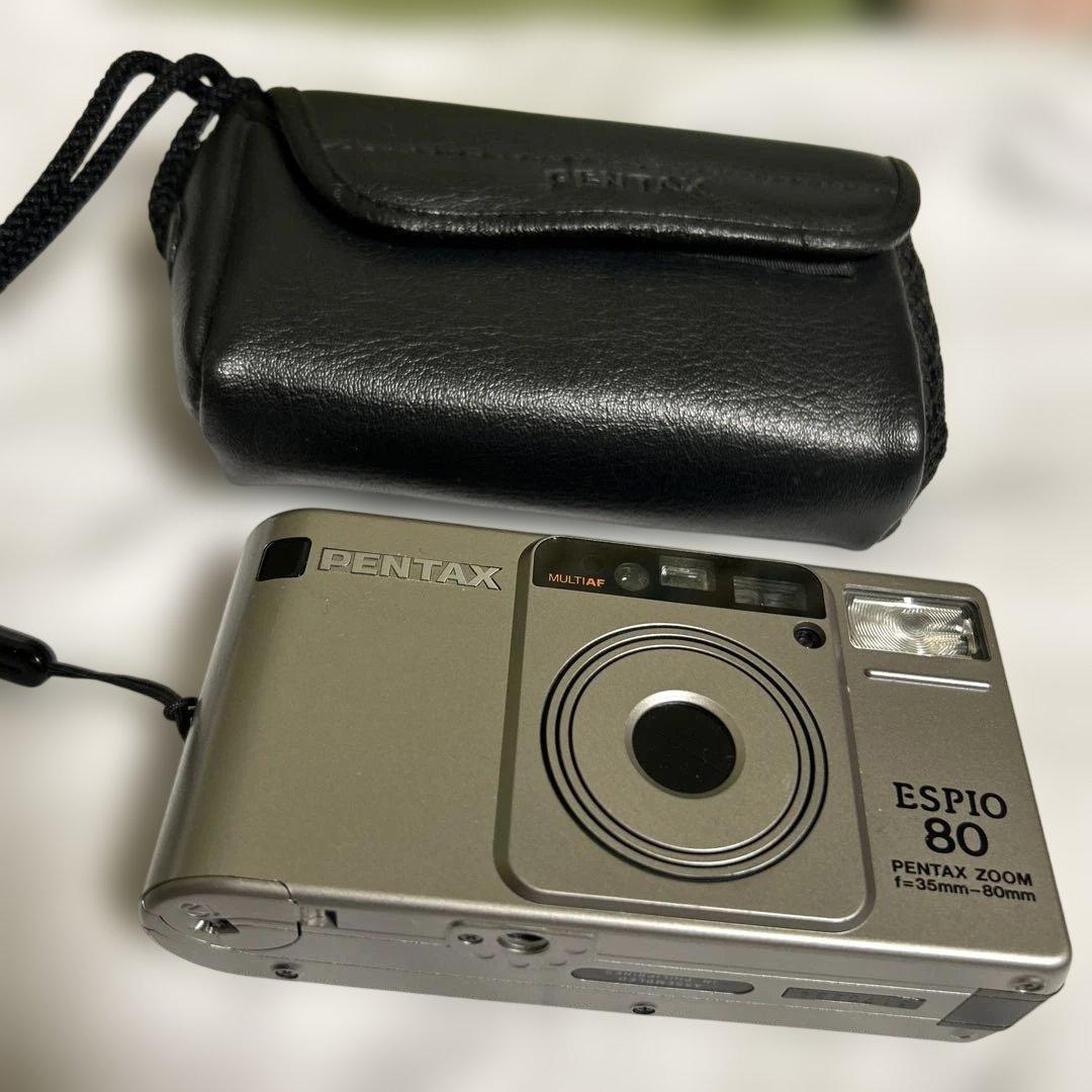 PENTAX ESPIO 80 フィルムカメラ 動作未確認 - メルカリ