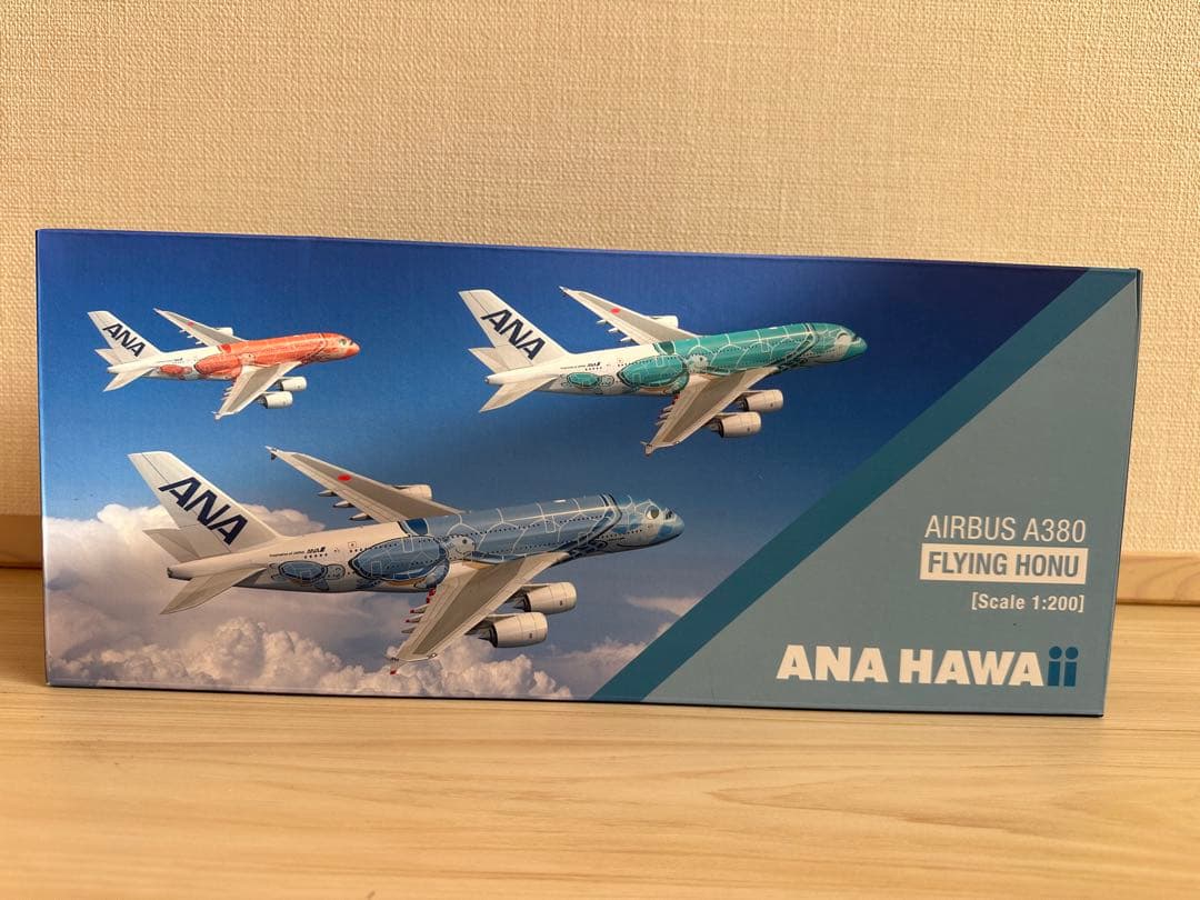 ⭐︎お値下げしました⭐︎ANA A380 フライングホヌ 1/200 1:200 FLYING HONU A380スナップフィット 3号機 | ANA DUTY FREE SHOP