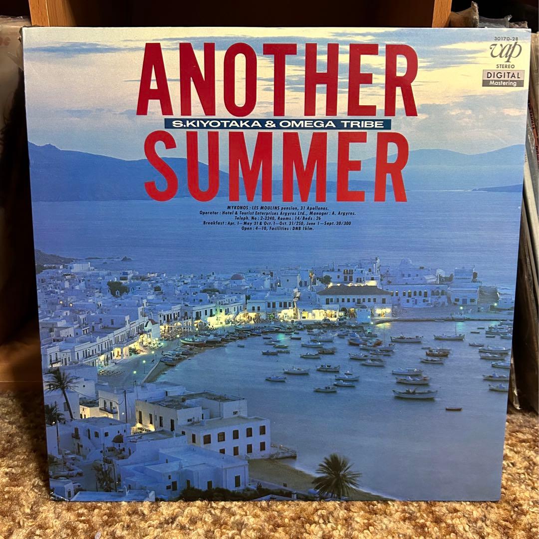 LPレコード】杉山清貴&オメガトライブ/ANOTHER SUMMER - メルカリ