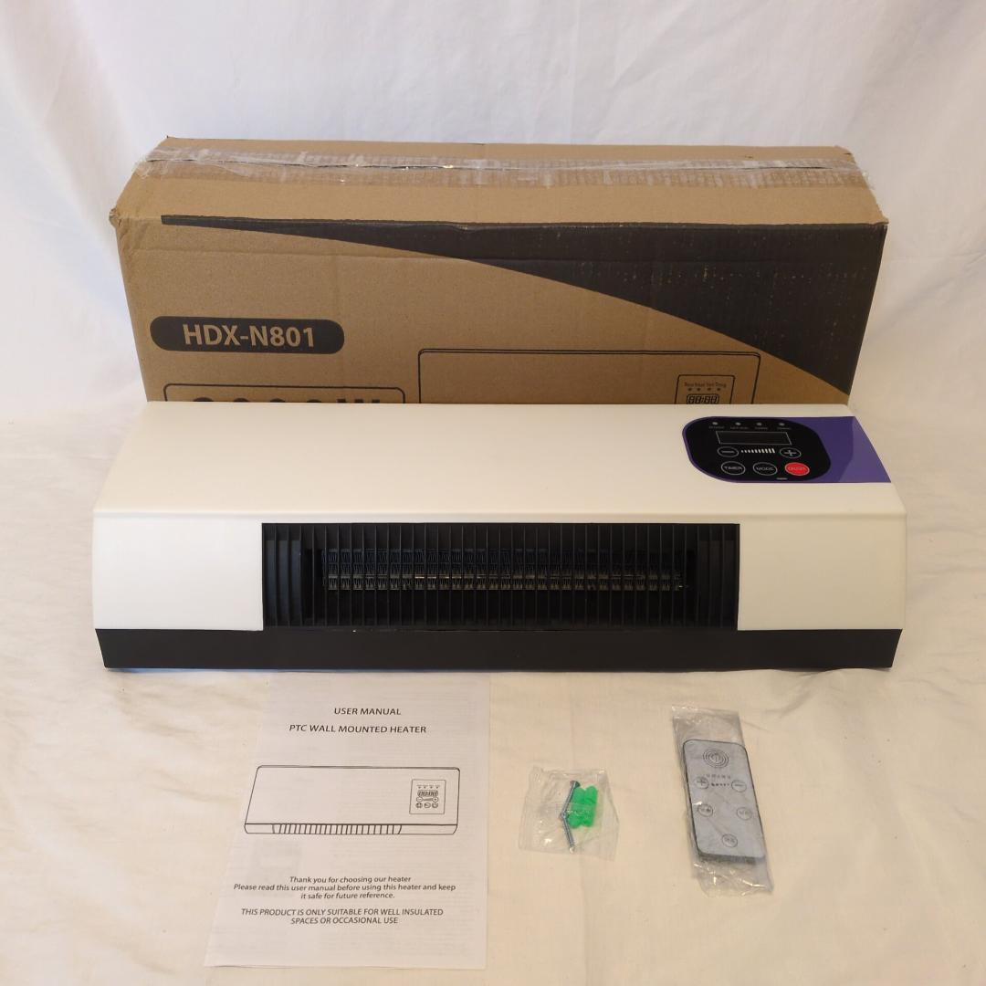 壁掛けエアコン クーラー ヒーター 工事不要 HDX-N801 動作確認済 美品