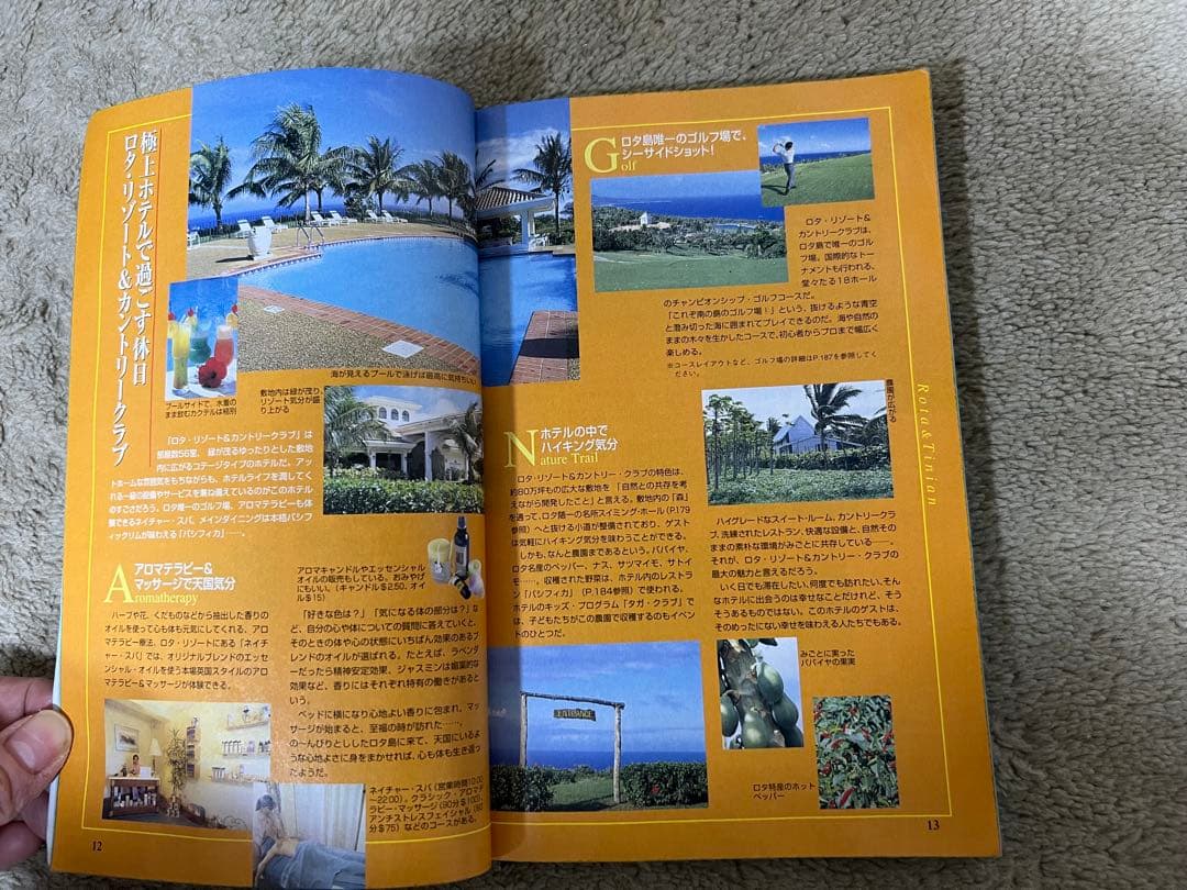 地球の歩き方 サイパン ロタ テニアン 1999-2000年 ダイビング ロタ島
