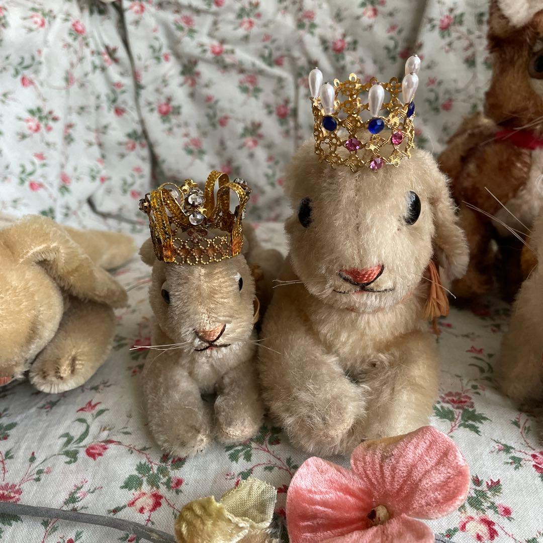 ⭐︎確認画像⭐︎フランスヴィンテージ ミニ王冠 2個 - メルカリ