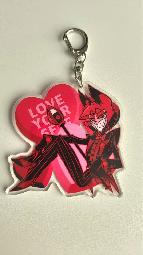 ハズビンホテル バレンタイン アラスター アクリルキーホルダー