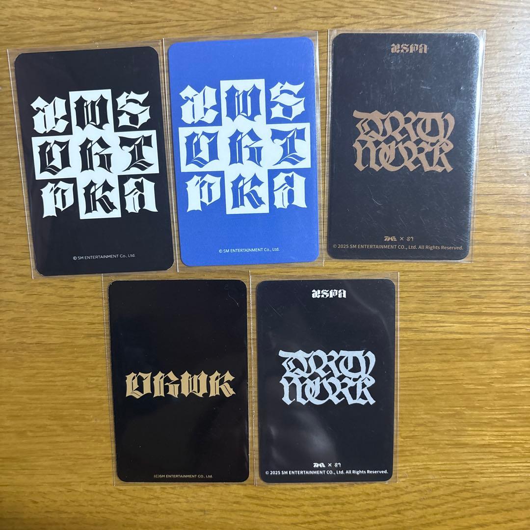 aespa dirty work ニンニン トレカ まとめ売り - メルカリ