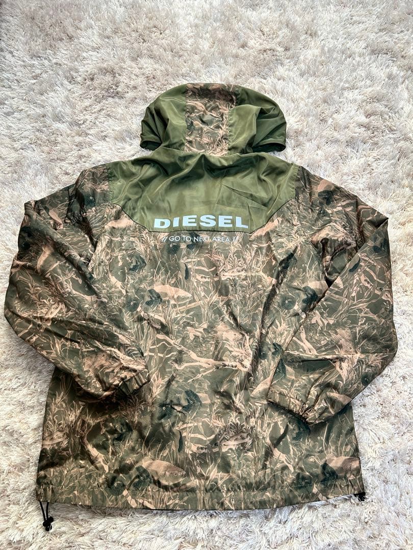 DIESEL カモフラージュ ナイロンジャケット - メルカリ