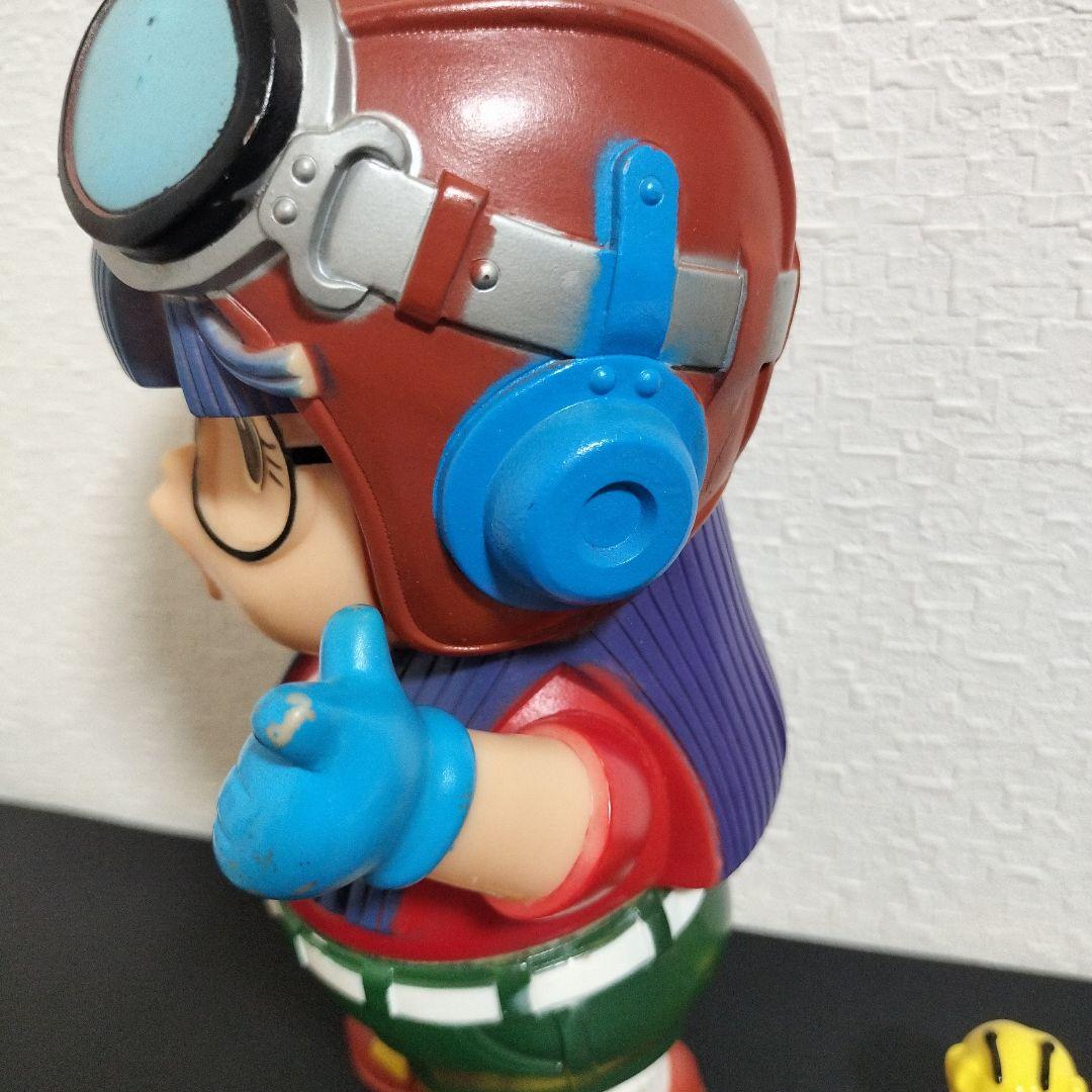 当時物！希少！Dr.スランプアラレちゃん ソフビ貯金箱＆ガッチャン指