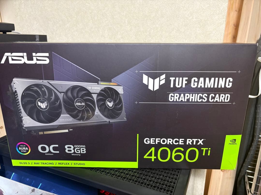 グラフィックボード・グラボ・ビデオカード ASUS TUF Gaming GeForce RTX 4060 Ti Amazon | ASUS TUF Gaming GeForce RTX™ 4060 Ti OCエディション