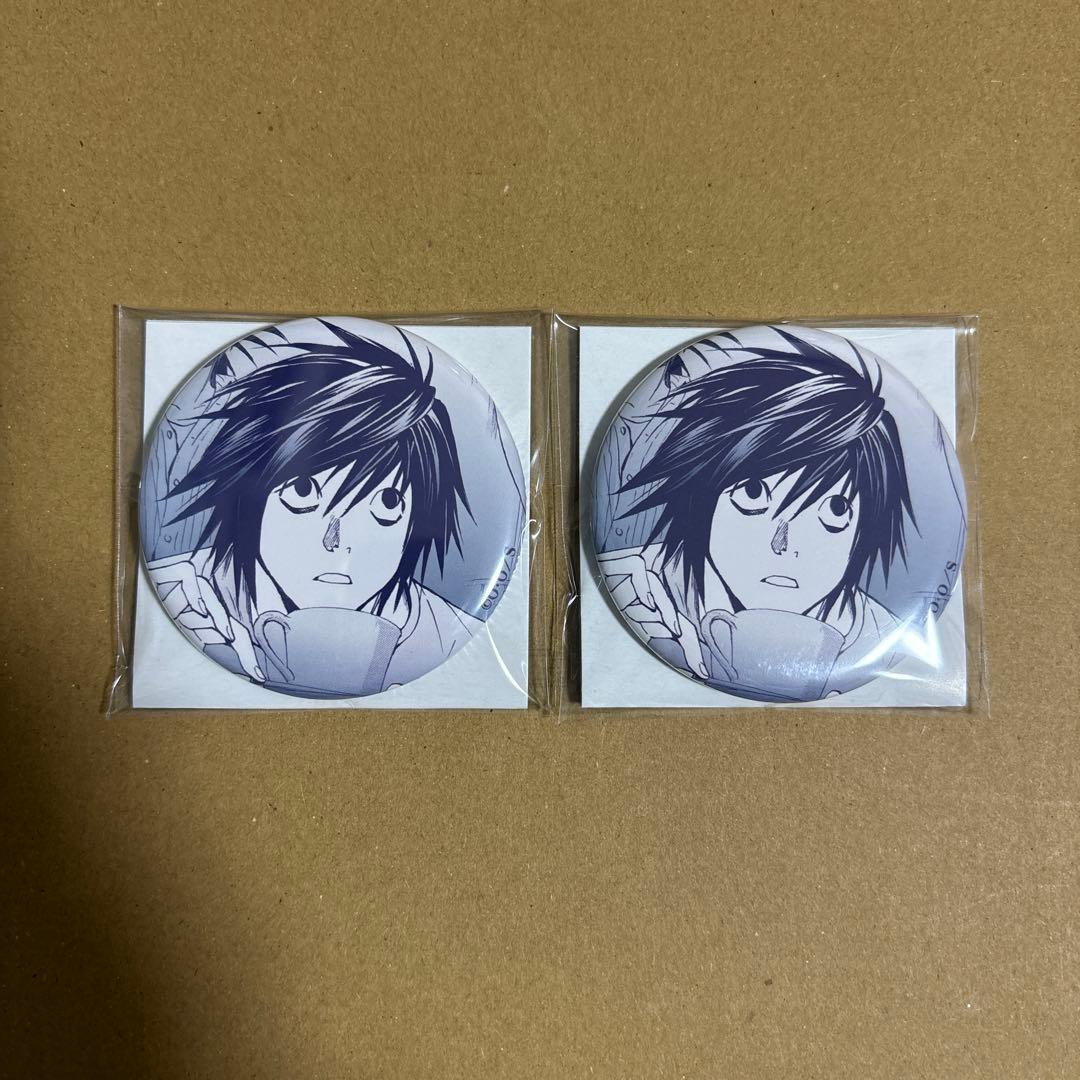 DEATH NOTE デスノート ポップアップ 缶バッジ L まとめ売り