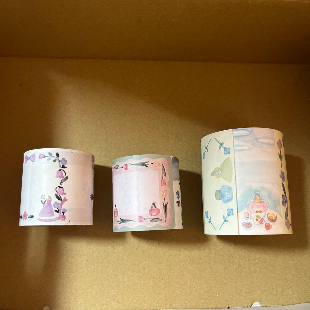 手紙社 ロール付箋 トビマツショウイチロウ キンイロヒトデ オビワン など