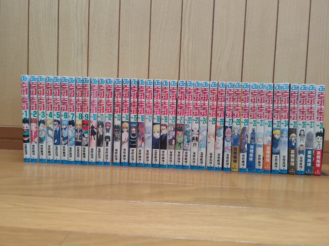 HUNTER×HUNTER 全巻セット 1-38巻 HUNTER×HUNTER 全巻セット（1-38巻 最新刊） | 八文字屋OnlineStore