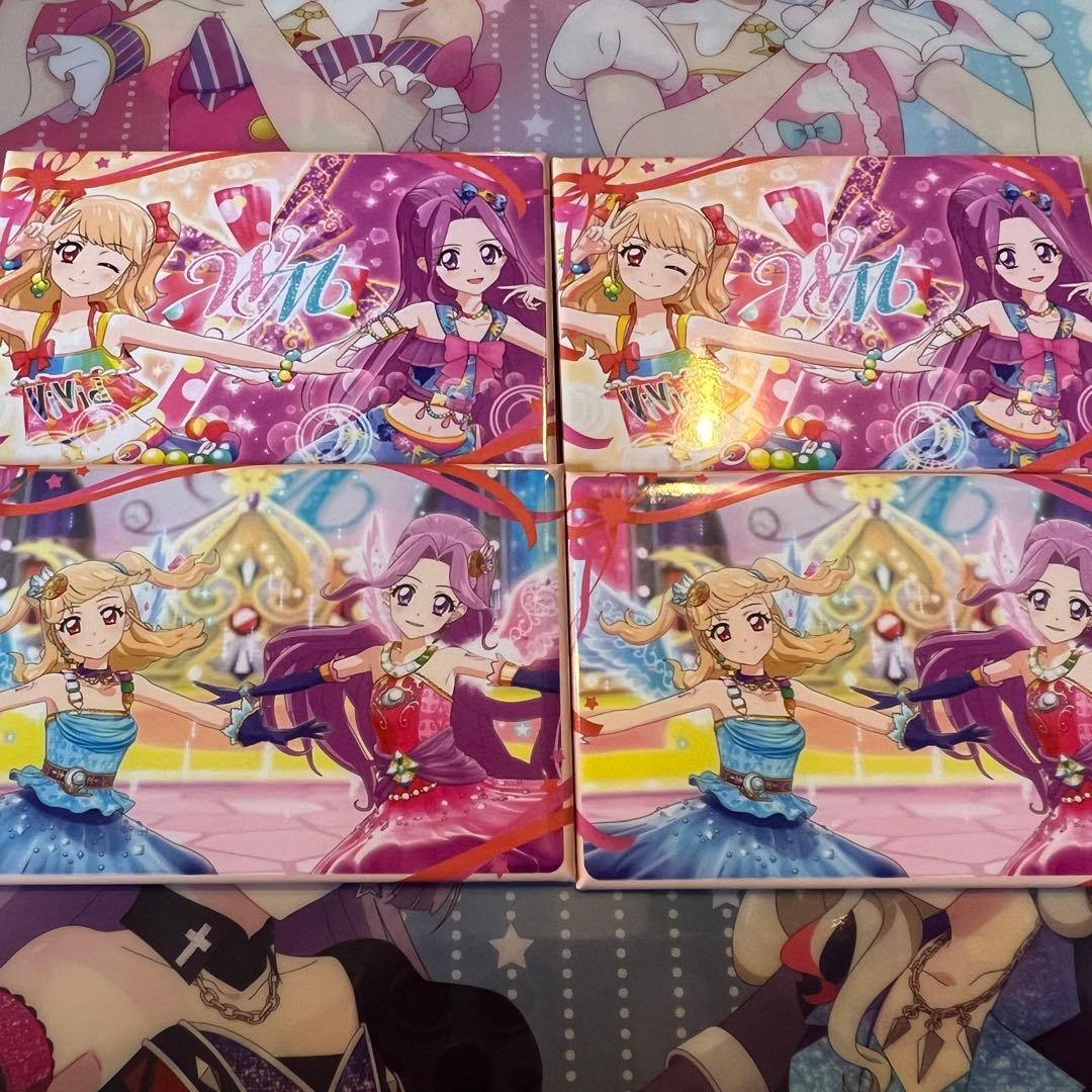 WM 神崎美月 夏樹みくる 缶バッジ アイカツ 映画 劇場 輝き ユニット