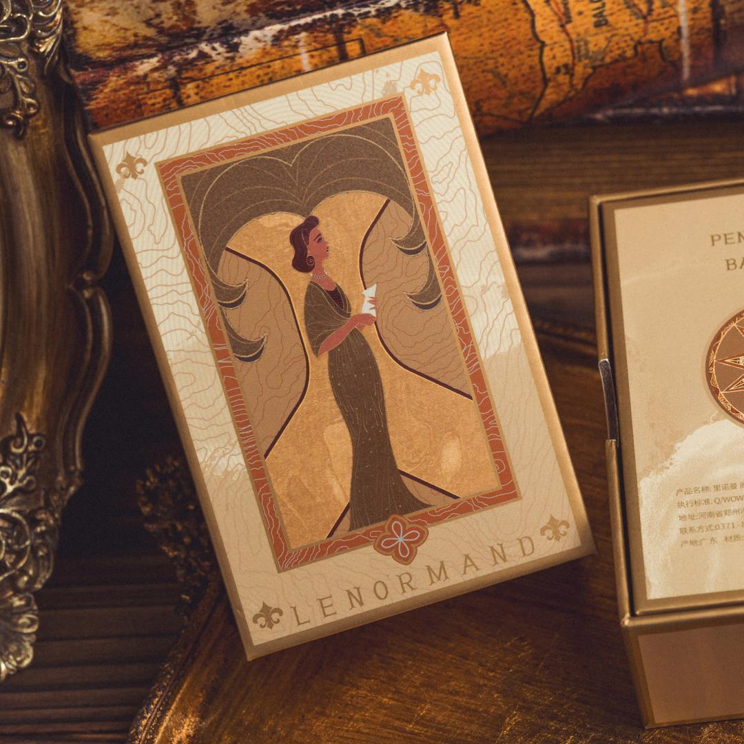 正規品ルノルマンカード】ヴィンテージ＆エレガンスな夜会を描く美麗