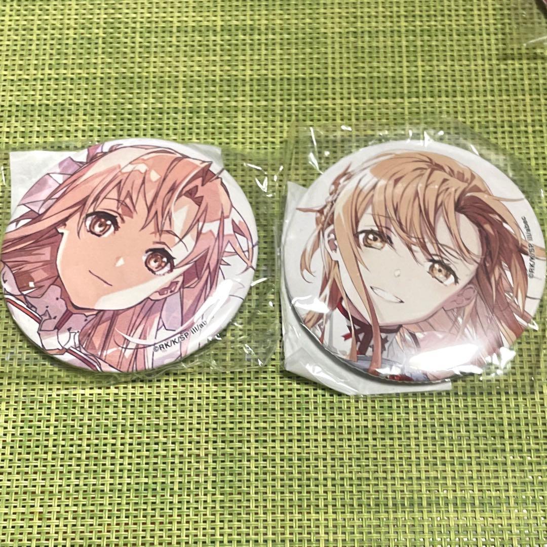 Sao ソードアートオンライン アスナ 缶バッジ くじ引き堂 ☆ - メルカリ
