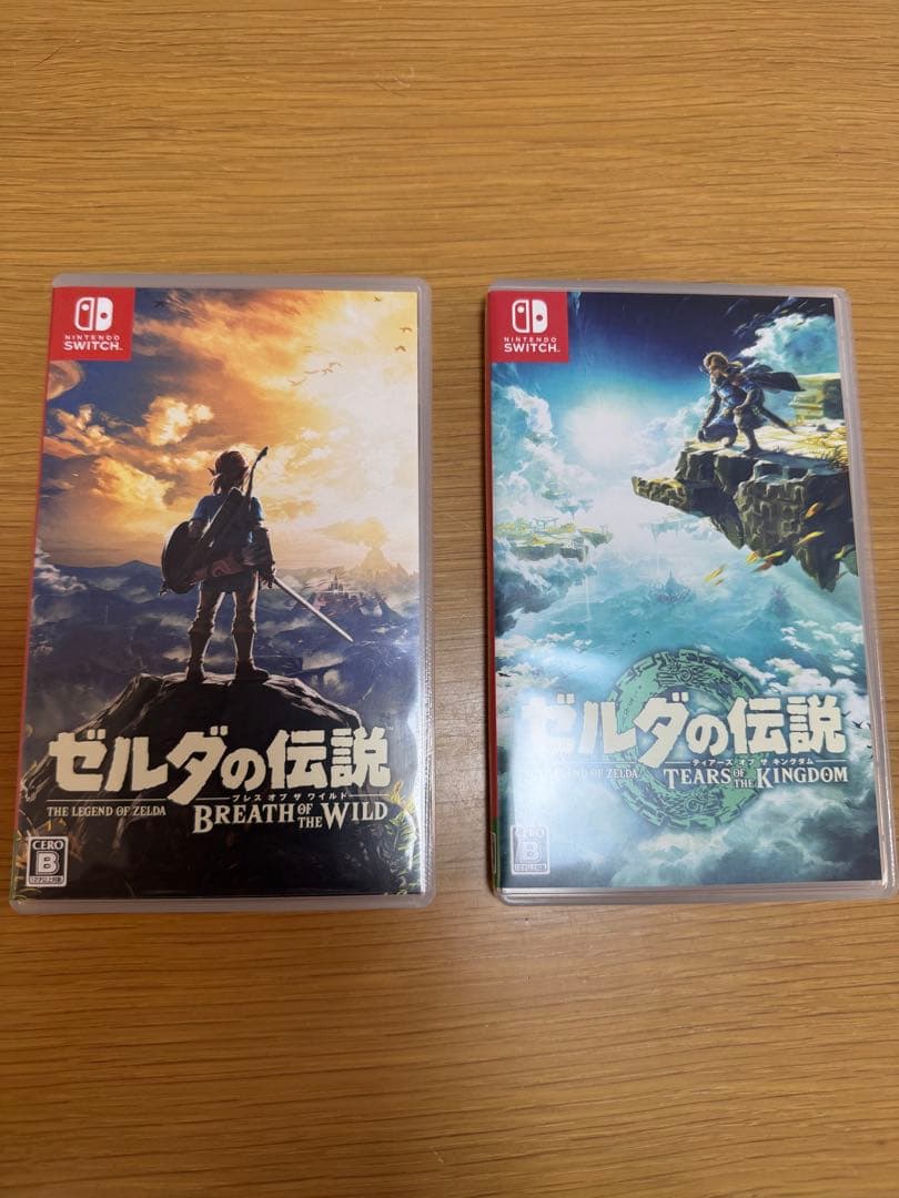 ゼルダの伝説 Switch ソフト ブレワイ ティアキン - メルカリ