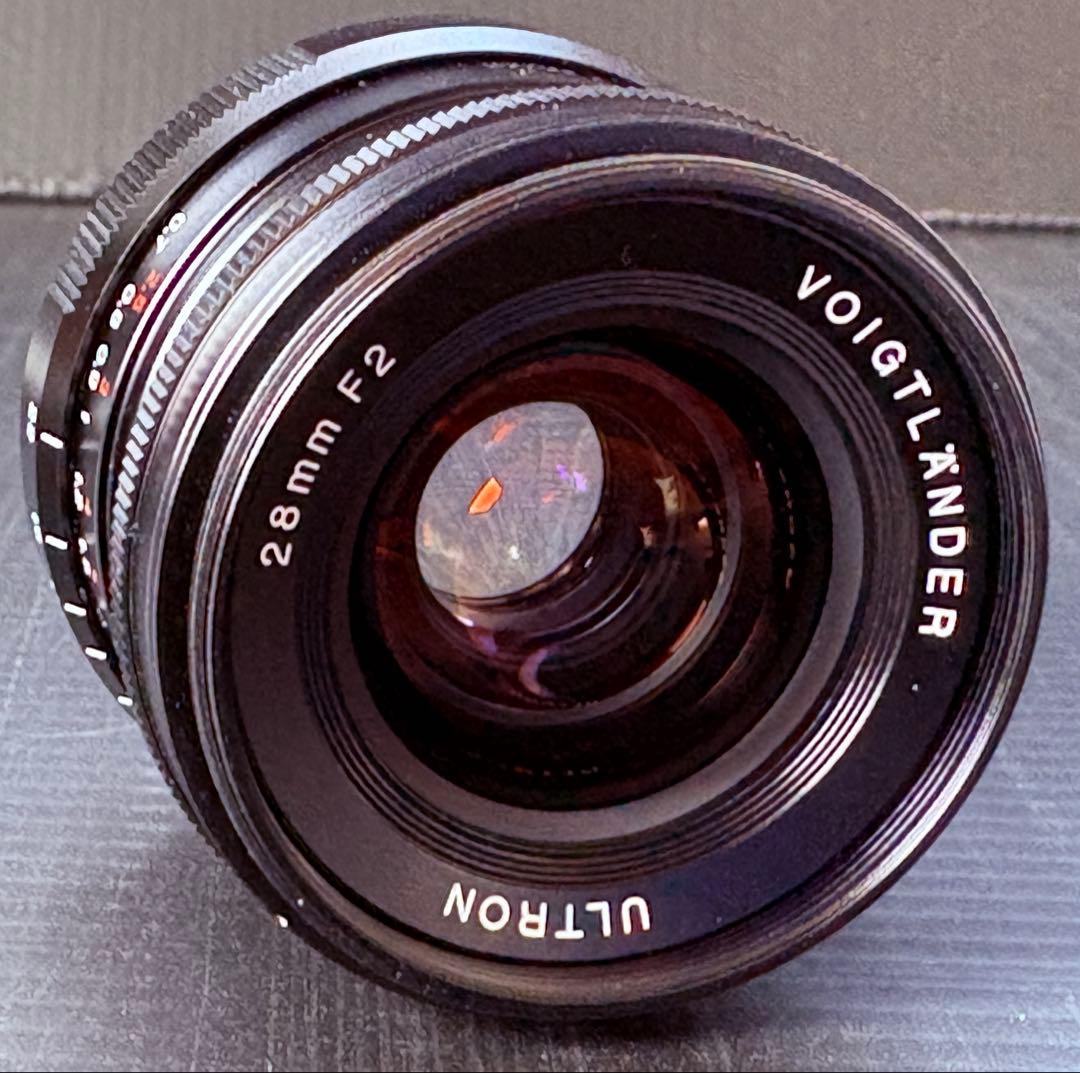 美品】ULTRON 28mm F2 VMマウント｜元箱完備＋PO0フィルター付 - メルカリ