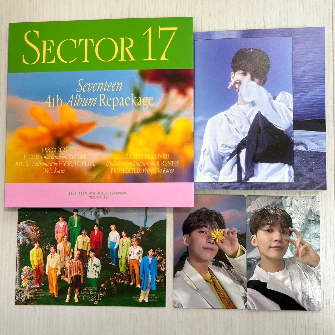 SEVENTEEN セブチ SECTOR17 トレカ アルバム コンプリート - メルカリ