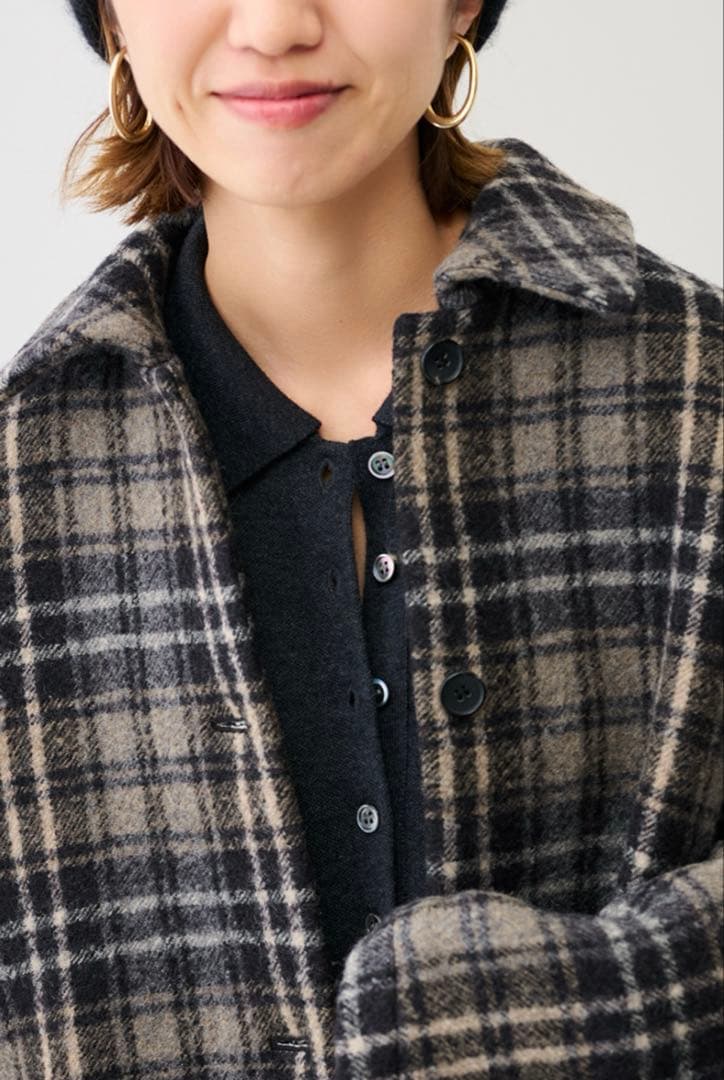 FRAMEWORK PRIMAチェックコート 36 - メルカリ