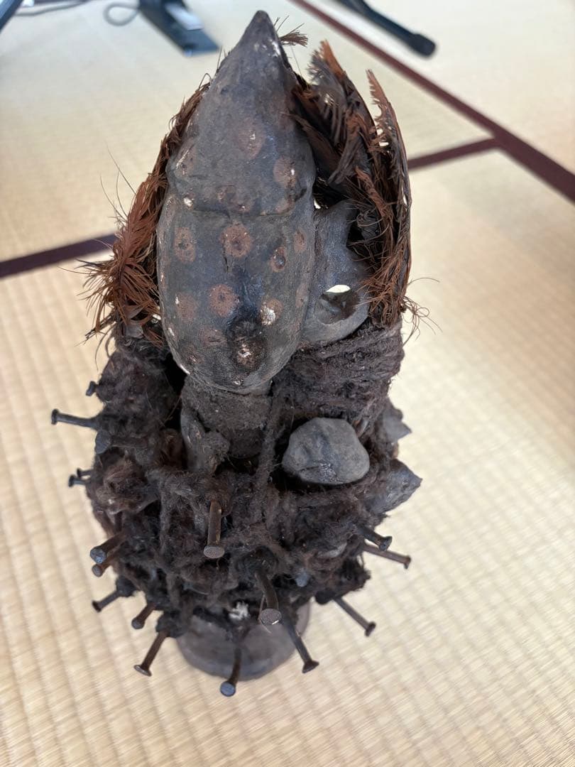 呪物 アフリカンアート ンキシ ンコンディ - メルカリ