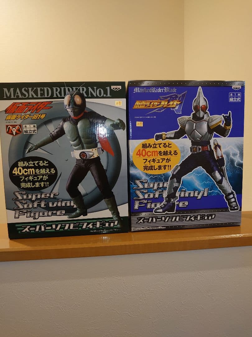 仮面ライダー ＆仮面ライダーブレイド・スーパソフビフィギュア 仮面ライダーブレイド剣 スーパーフィギュア 45cm ソフビ｜Yahoo