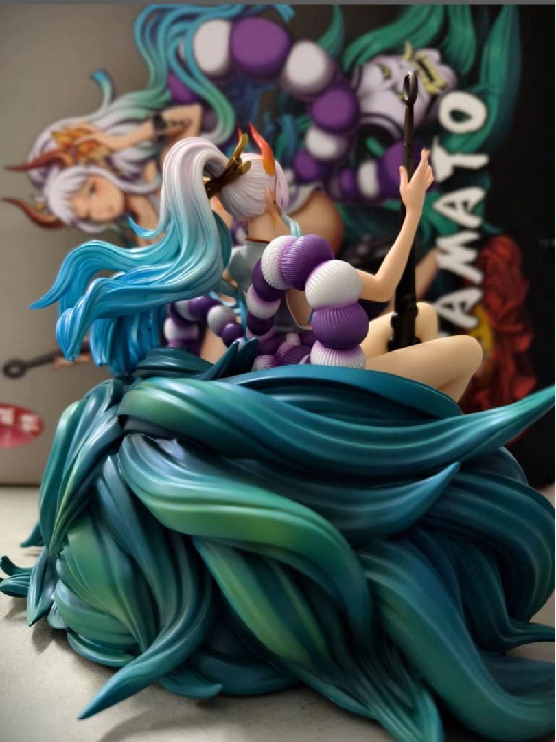 ワンピース ヤマト・大和 ガレージキット フィギュアPOP1/8 - メルカリ