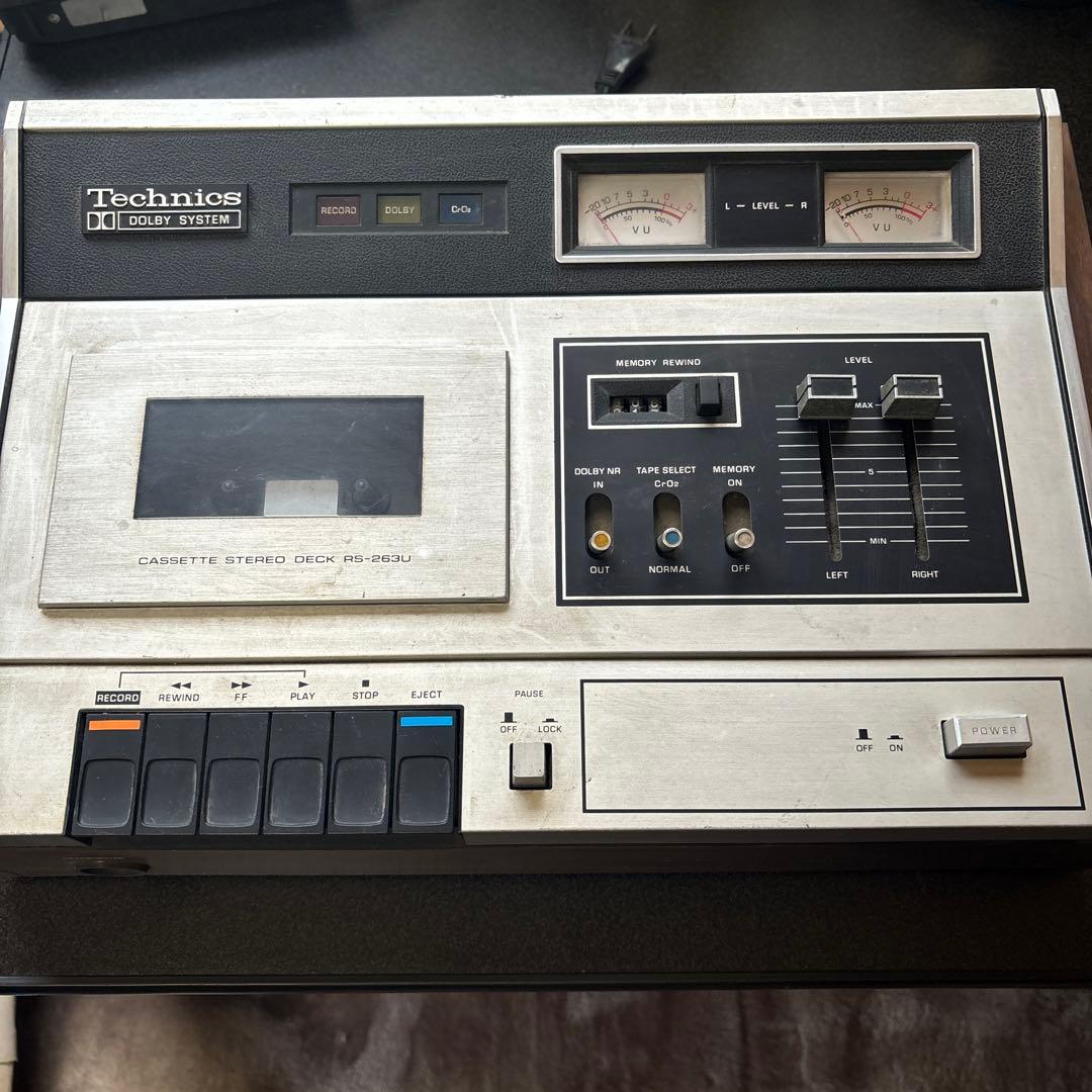 テクニクス　カセットデッキRS-263U Technics RS-263DUの仕様 テクニクス/パナソニック
