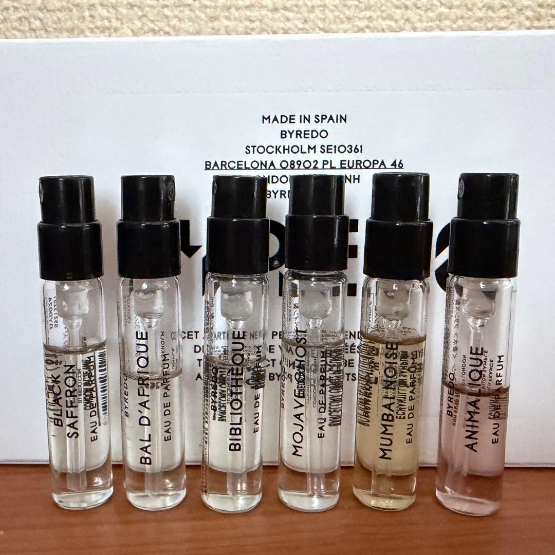 BYREDO 香水セット 6種 各2ml - メルカリ