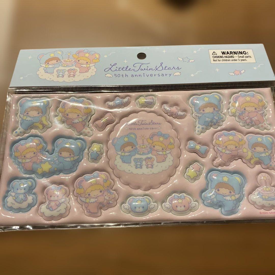リトルツインスターズ 50周年シールセット - メルカリ