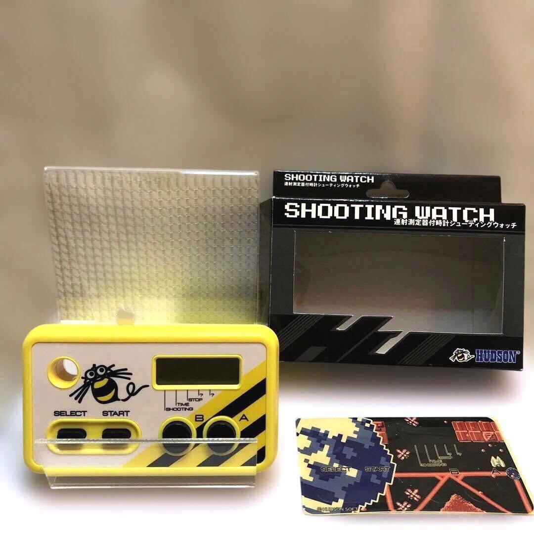 ハドソン シュウォッチ 連射測定器付時計 シューティングウォッチ シュウォッチ”の16連射がiPhoneで復活――「連射測定器付時計