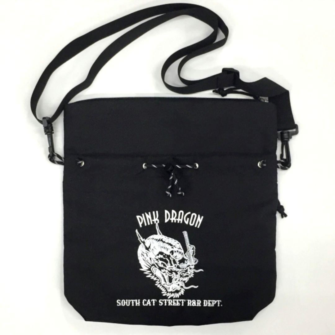 クリームソーダ cream soda ピンクドラゴン ショルダーバッグ ブラック