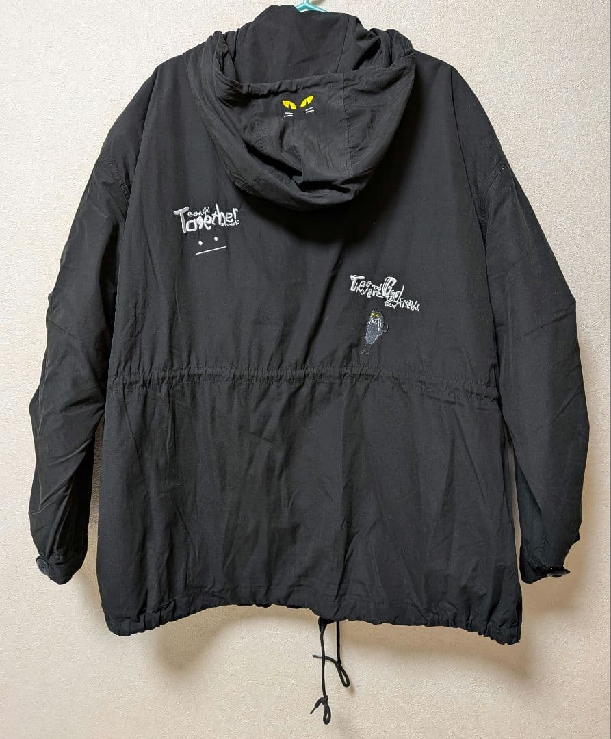 グラニフ ショートモッズコート ビューティフルシャドー Lサイズ 3WAY