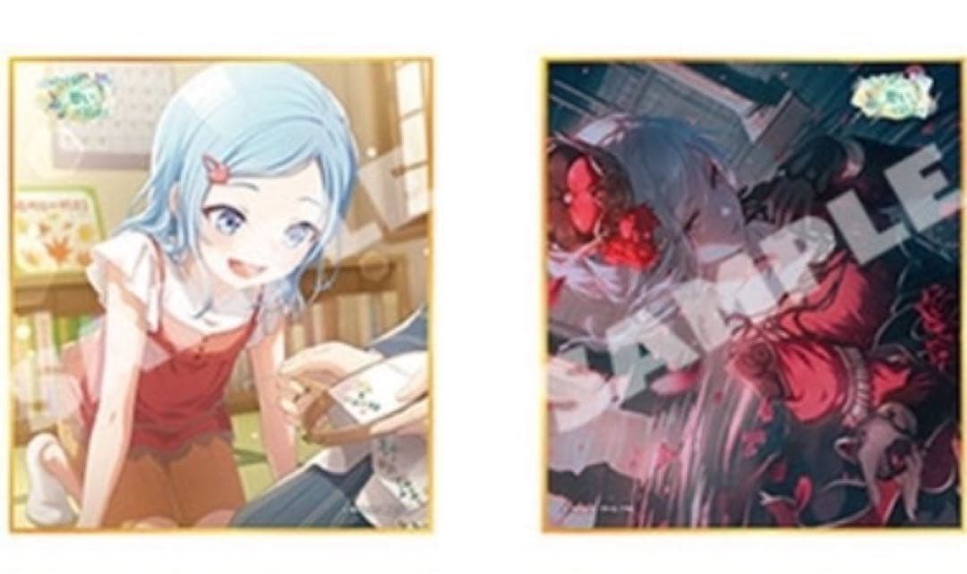 プロセカ 55A ミニ色紙 このひと針に想いを込めて 日野森雫 特訓前