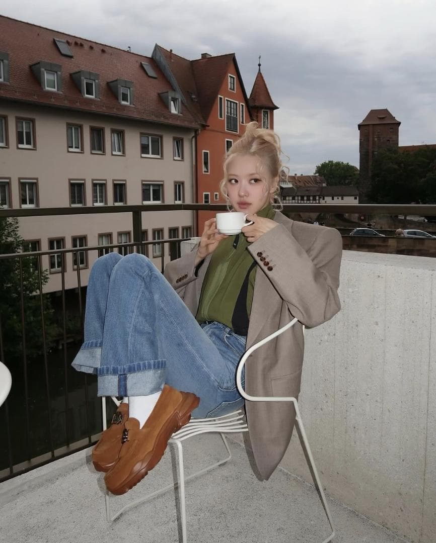 プーマ×パロモ ローファー ブラウン 24.5cm