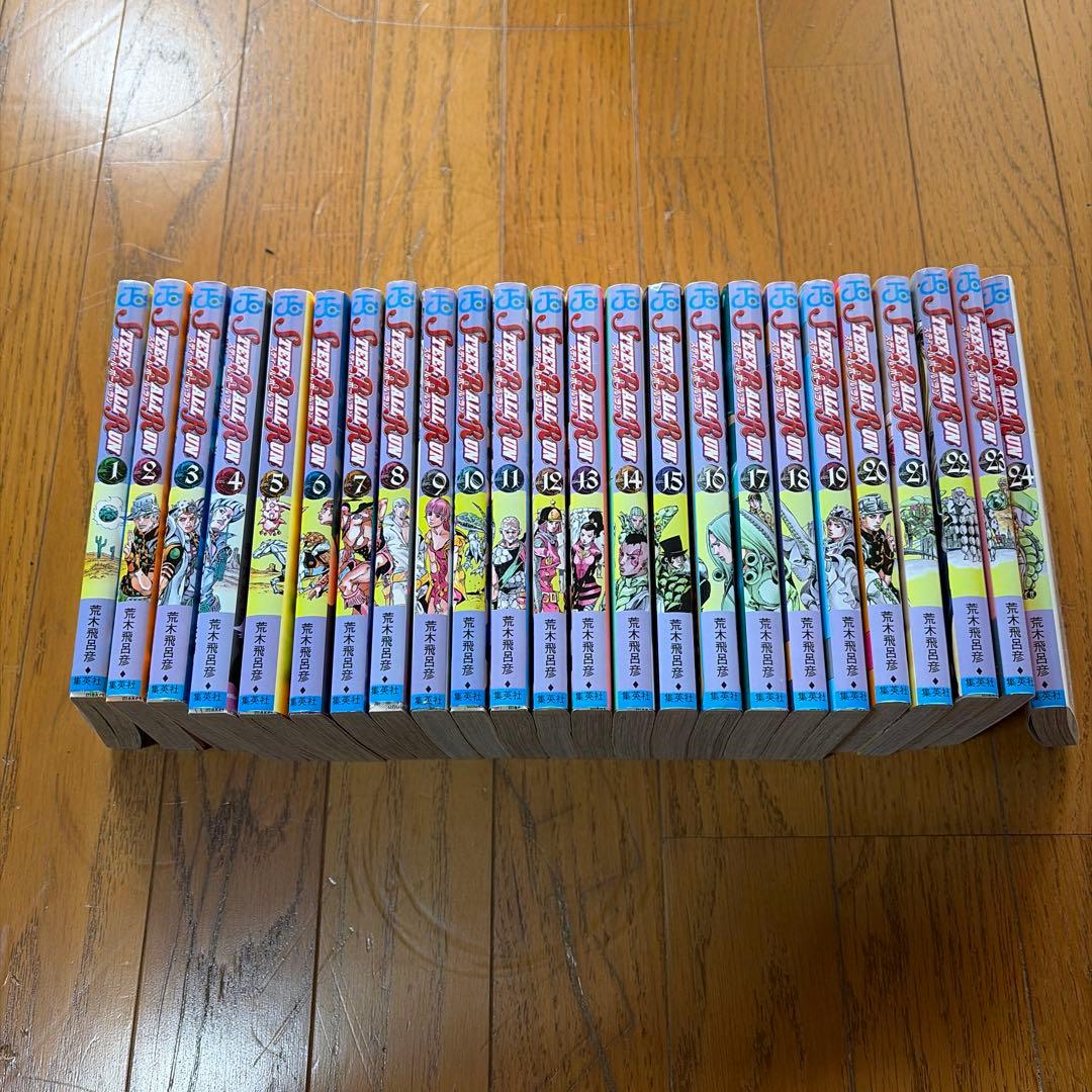 STEEL BALL RUN スティール・ボール・ラン 全24巻完結セット Amazon.co.jp: ジョジョの奇妙な冒険 第7部 STEEL BALL RUN 全24巻